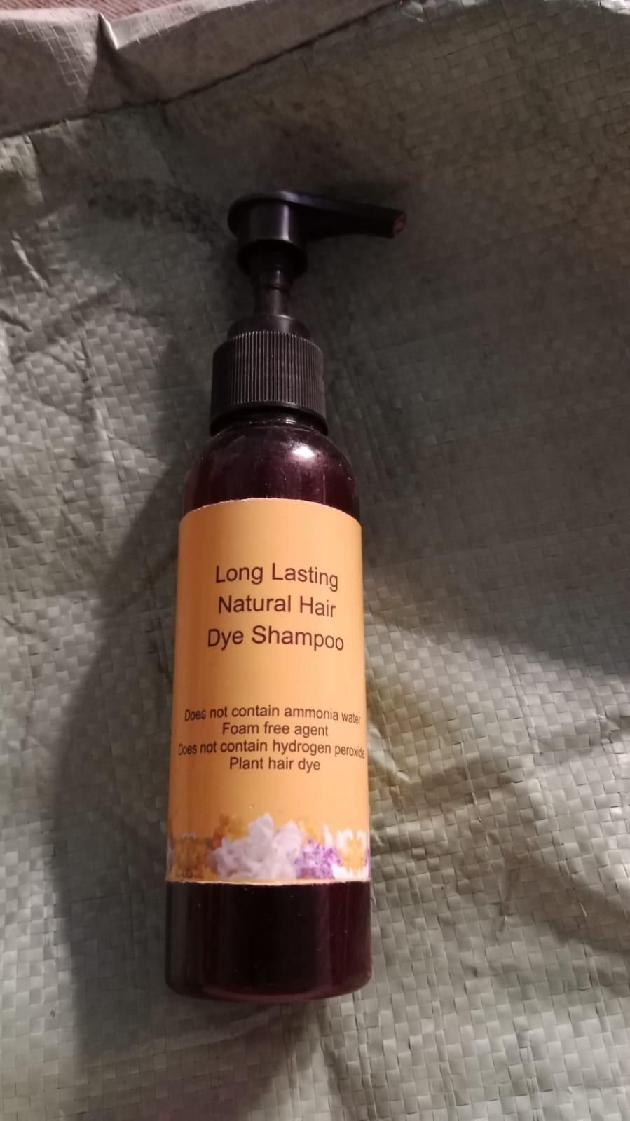 Long Lasting Natural Hair Dye Shampoo. BUY One GET ONE FREE!!🎁🥳