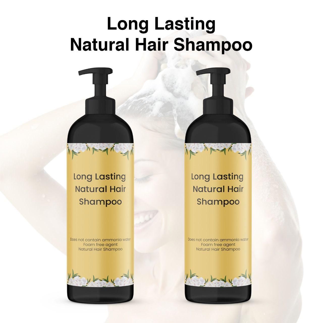 Long Lasting Natural Hair Dye Shampoo. BUY One GET ONE FREE!!🎁🥳